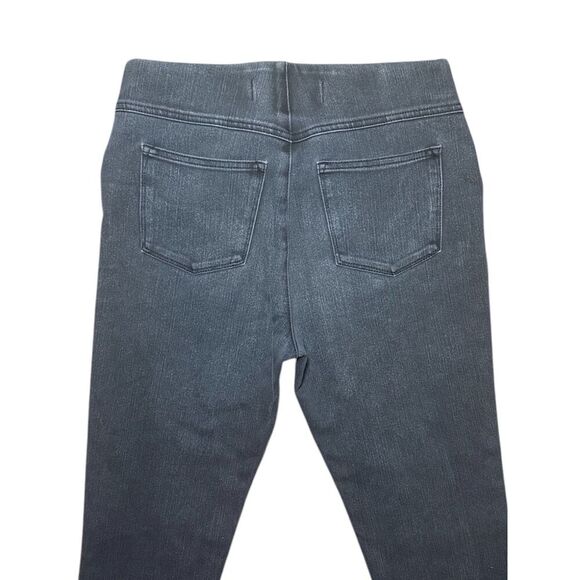 Soft Surroundings Charcoal Gray Denim Legging Pull On Skinny Sz S - Picture 4 of 5